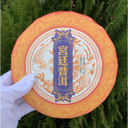 Шу пуэр Дворцовый Мэнхай 2018 год 357 г